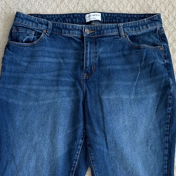 Lane Bryant Signature Fit Mid-Rise Boyfriend Jean Size 18 Classic Relaxed Fit - Picture 2 of 13